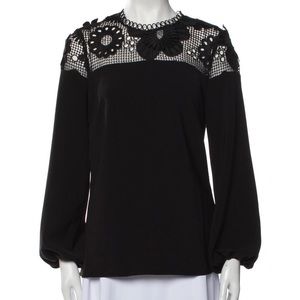 Pearl by Lela Rose top black